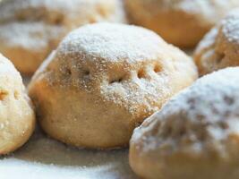 Arabic sweets, festive Arabic cookies. photo