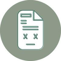 Document Vector Icon