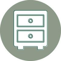 Filing Cabinet Vector Icon