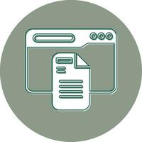 Document Vector Icon