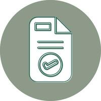 Document Vector Icon