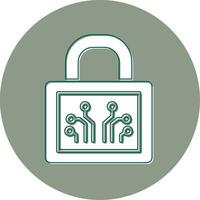 icono de vector de bloqueo