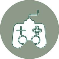 icono de vector de controlador de juego