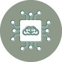 Artificial Intelligence Vector Icon