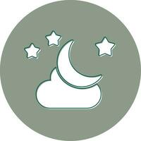 Moon Vector Icon