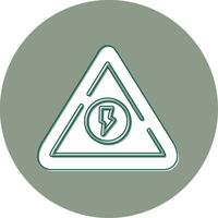 High Voltage Vector Icon