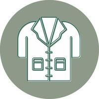 Lab Coat Vector Icon