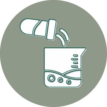 icono de vector de experimento