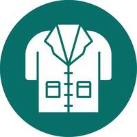 Lab Coat Vector Icon