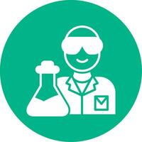 Scientist Vector Icon