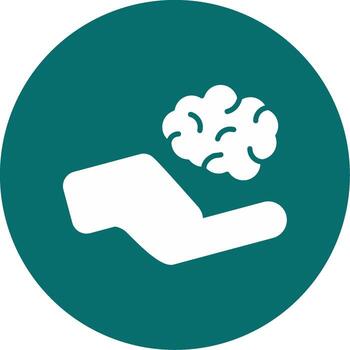 icono de vector de cerebro