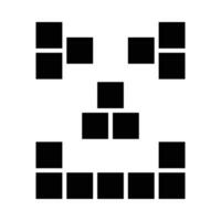 Blocks Vector Glyph Icon For Personal And Commercial Use.