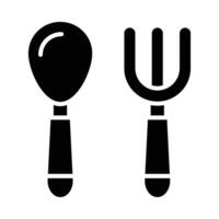 Cutlery Vector Glyph Icon For Personal And Commercial Use.