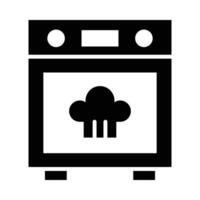 Steamer Oven Vector Glyph Icon For Personal And Commercial Use.