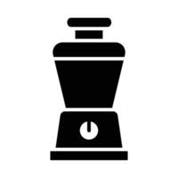 Food Processor Vector Glyph Icon For Personal And Commercial Use.