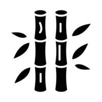 Bamboo Vector Glyph Icon For Personal And Commercial Use.