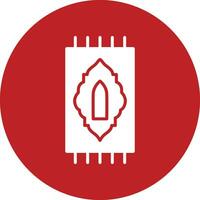 Prayer Rug Vector Icon