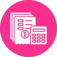 Receipt Vector Icon