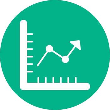 Graph Vector Icon