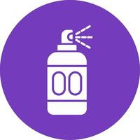 icono de vector de spray para el cabello