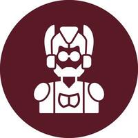 Cyborg Vector Icon