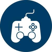 icono de vector de controlador de juego