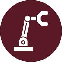 Robotic Arm Vector Icon