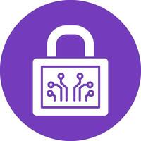 icono de vector de bloqueo