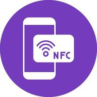 nfc vector icono