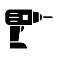 Drill Vector Glyph Icon For Personal And Commercial Use.