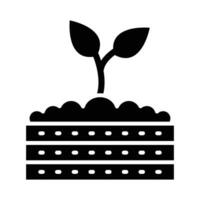 Planter Vector Glyph Icon For Personal And Commercial Use.