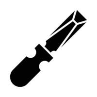 Chisel Vector Glyph Icon For Personal And Commercial Use.