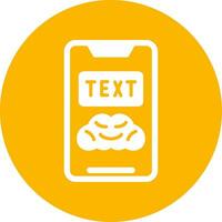 Text Vector Icon
