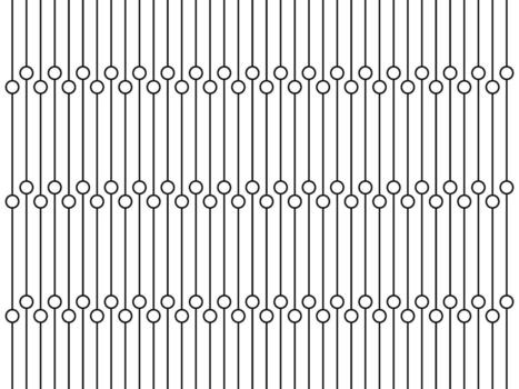 circulo y líneas motivos patrón, lata utilizar para fondo, moda, tela, textil, fondo de pantalla, cubrir, teja, alfombra patrón, envase y o para gráfico diseño elemento. vector ilustración