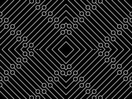 Circle and Lines Motifs Pattern, can use for Background, Fashion, Fabric, Textile, Wallpaper, Cover, Tile, Carpet Pattern, Wrapping and or for Graphic Design Element. Vector Illustration