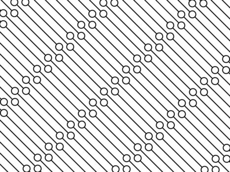 Circle and Lines Motifs Pattern, can use for Background, Fashion, Fabric, Textile, Wallpaper, Cover, Tile, Carpet Pattern, Wrapping and or for Graphic Design Element. Vector Illustration