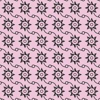 Motif background. Seamless pattern single design vector