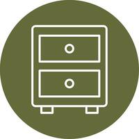 Filing Cabinet Vector Icon
