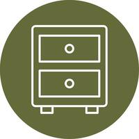 Filing Cabinet Vector Icon