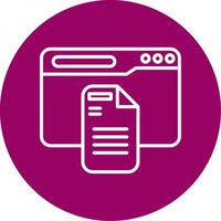 Document Vector Icon