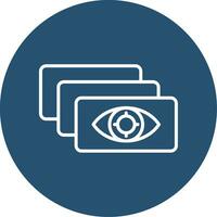 Depth Perception Vector Icon