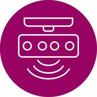 Motion Sensor Vector Icon