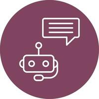 Chatbot Vector Icon