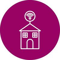Smart House Vector Icon