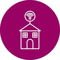 Smart House Vector Icon