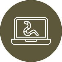 worm Vector Icon