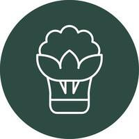 Cauliflower Vector Icon