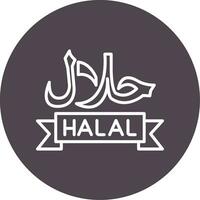 Halal Vector Icon