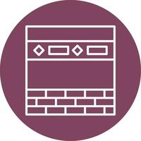 Kaaba Vector Icon