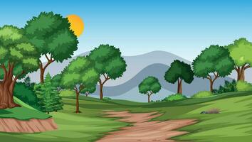 gratis vector bosque backgrond